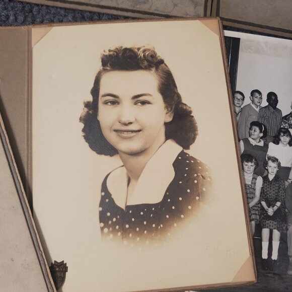 Vtg Large Cabinet Card Photos 1900s Alliance OH School Office Group Portrait #7 - Picture 6 of 8